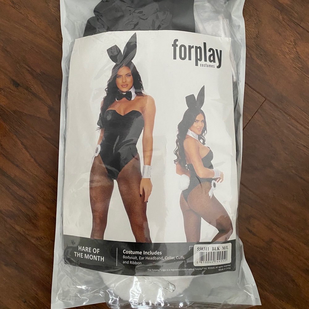 Playboy bunny 5 piece halloween costume
